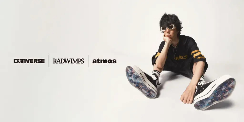 atmos×RADWIMPS×CONVERSE、歌詞刻むALL STAR