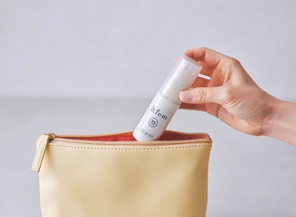 牛乳石鹸初のフェムテックブランド「&fem（アンドフェム）」からどこでも気軽にケアができる「フェムケアミスト」が新発売！ 画像 3