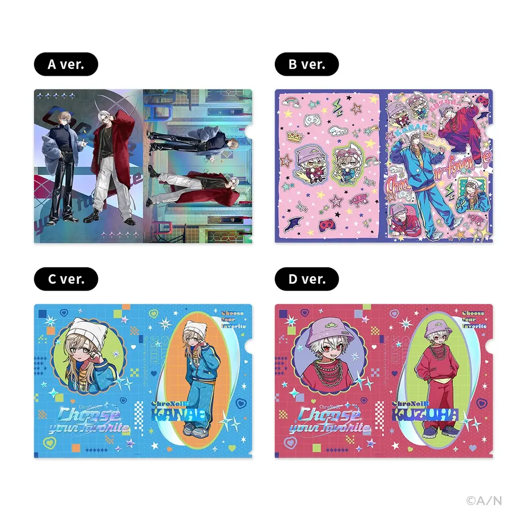 ChroNoiR新グッズ「Choose your favorite」を2025年9月10日(水)18時よりにじさんじオフィシャルストアにて販売開始！ 画像 10