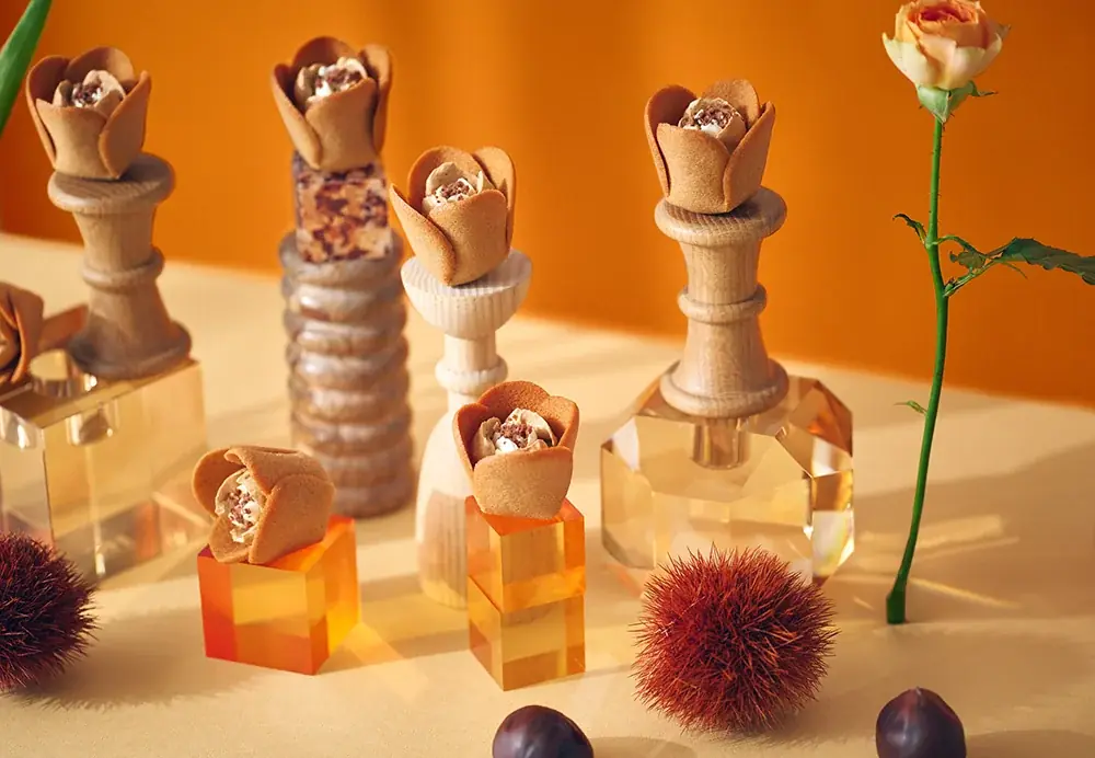 累計5000万個以上販売のフラワースイーツに、イタリア栗がとろける秋限定『マロンモンブラン』が誕生。甘くて香ばしいスイーツの花屋【TOKYOチューリップローズ】 画像 1