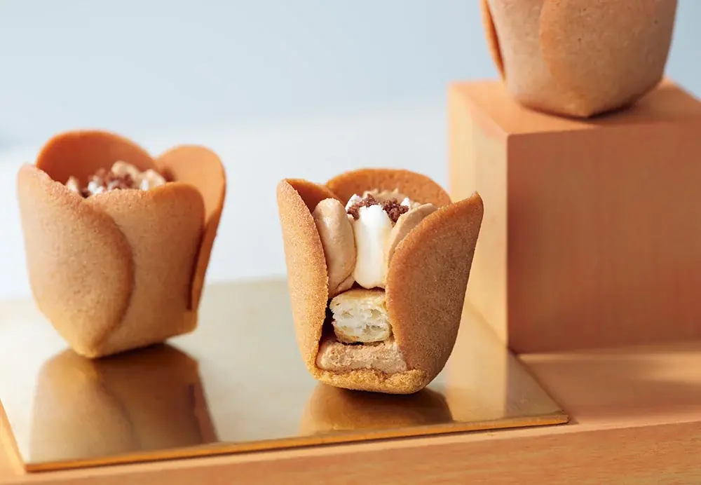 累計5000万個以上販売のフラワースイーツに、イタリア栗がとろける秋限定『マロンモンブラン』が誕生。甘くて香ばしいスイーツの花屋【TOKYOチューリップローズ】 画像 3