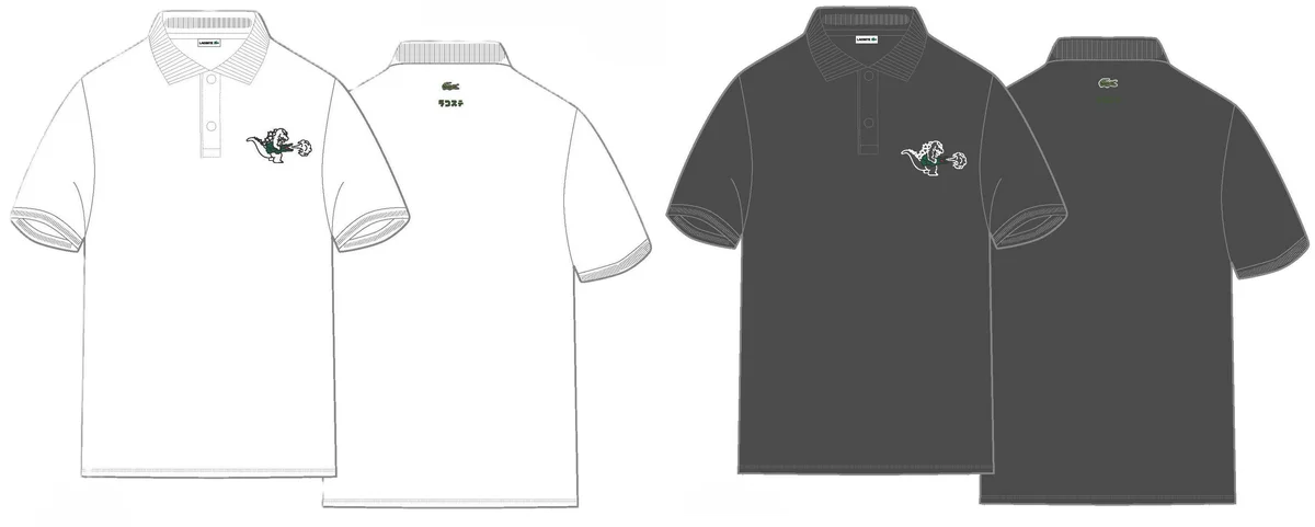 My Lacoste Art Program Vol.9 「ゴジラ」 限定アイテムが登場 画像 7