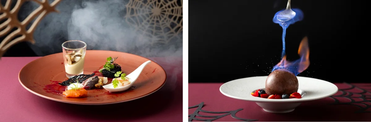 【シェラトン都ホテル東京】ハロウィーン特別メニューと遊び心あふれる装飾で、心躍るひとときを。お子様向けのお菓子プレゼントイベントも開催! 画像 2