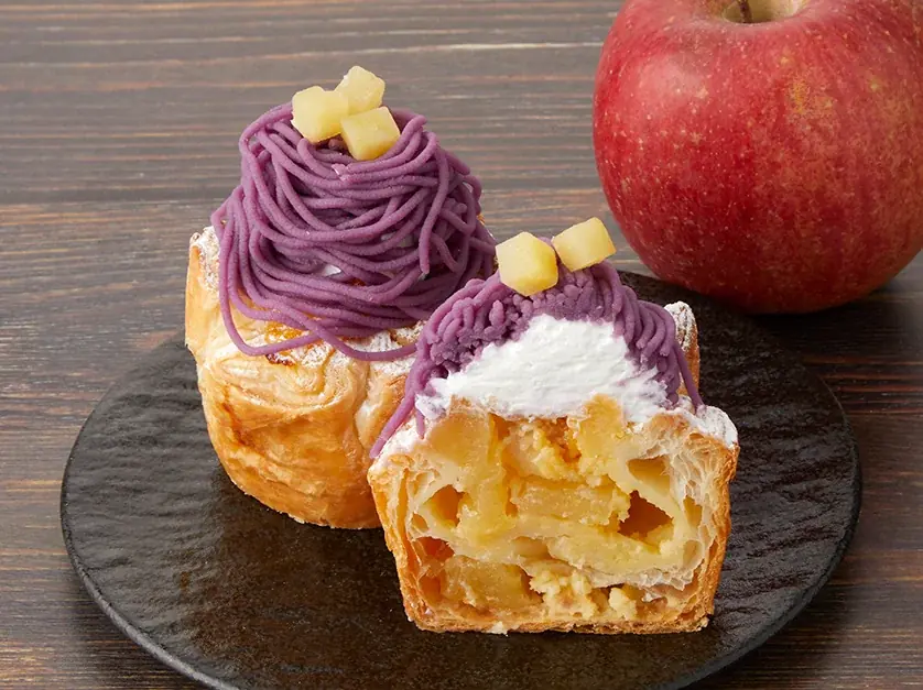 9月15日発売　PIE mania秋限定『Apple Cup』紫芋・かぼちゃ