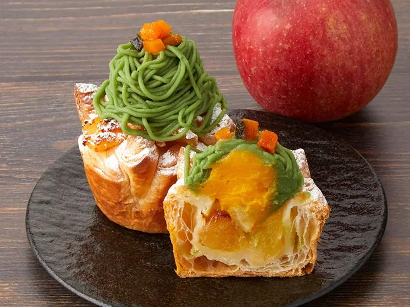 秋の味覚“さつまいも”“かぼちゃ”を使った新作「Apple Cup 紫芋モンブラン」「Apple Cupかぼちゃ」が登場！ 焼きたてパイ専門店「PIE mania」で9月15日より期間限定で販売 画像 2