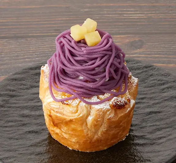 秋の味覚“さつまいも”“かぼちゃ”を使った新作「Apple Cup 紫芋モンブラン」「Apple Cupかぼちゃ」が登場！ 焼きたてパイ専門店「PIE mania」で9月15日より期間限定で販売 画像 3