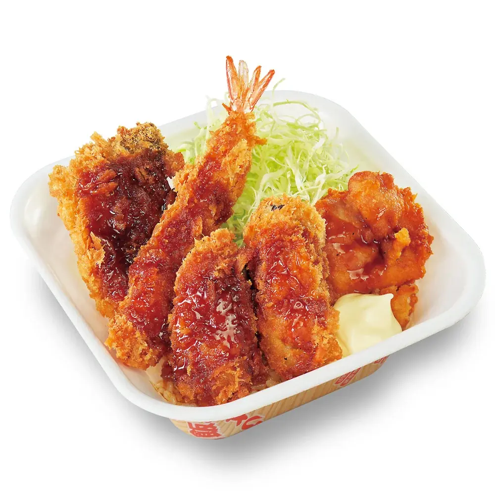 食欲の秋は海鮮で！4種の揚げ物を一度に味わう「秋の海鮮フライ定食」とんかつ専門店かつやに新登場 画像 6