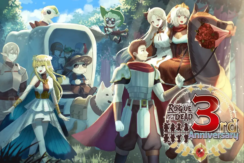 『ローグウィズデッド』3周年！「1000時間遊べる」累計160万DL突破戦略放置RPG、さらなる旅へ。記念アップデートや特別企画を実施 画像 1