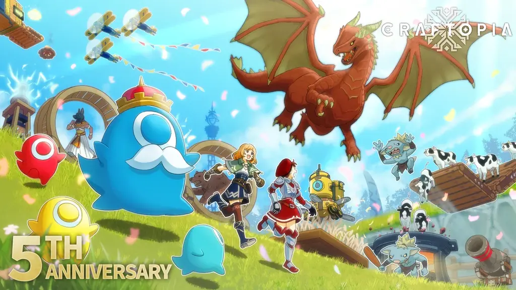 『クラフトピア』5周年記念アップデートが本日9/9実施！　Steamで40%オフの1680円になるセールも同時開催中！ 画像 1