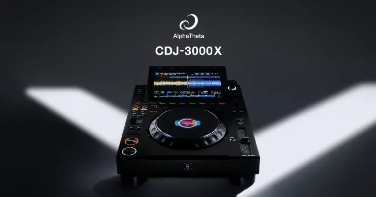 AlphaThetaから選曲の自由を解き放つ クラウド＆ストリーミング対応の次世代プロフェッショナルDJプレーヤー「CDJ-3000X」が登場 画像 1