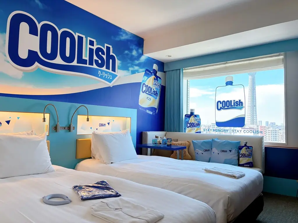まだまだ長引く暑さも退屈もクーリッシュで吹き飛ばせ！客室専用冷凍庫でクーリッシュを堪能できる「夏のクーリッシュ部屋」が延長決定！ /ロッテシティホテル錦糸町 画像 2