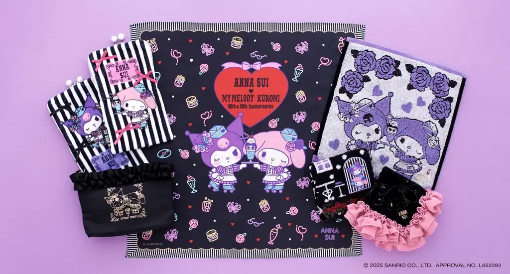 9/17発売：ANNA SUI×サンリオ ダイナー風コラボ雑貨