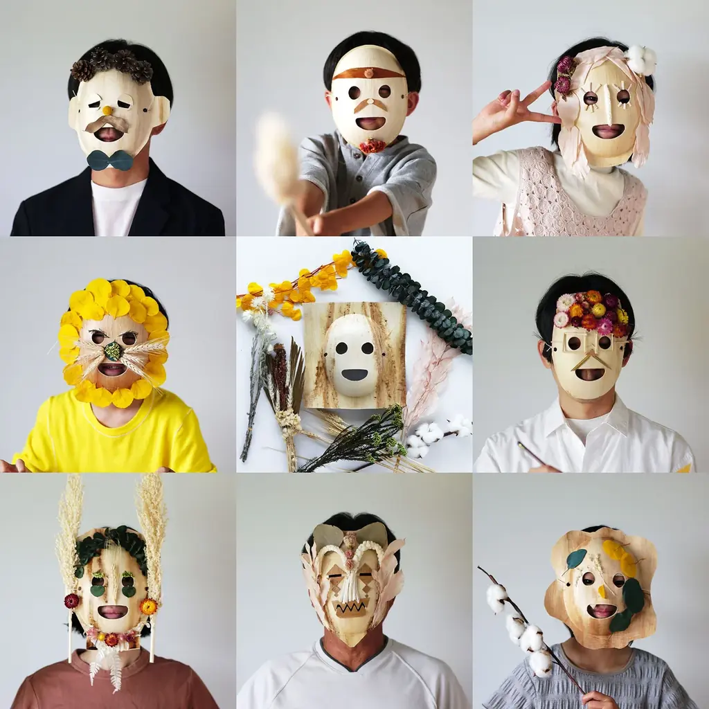 創造力を解き放つ、地球にやさしい自然素材のお面『WILDMASK（ワイルドマスク）』新発売！2025年9月16日（火）～9月22日（月）大阪万博・大阪ヘルスケアパビリオンにて出展予定！ 画像 9
