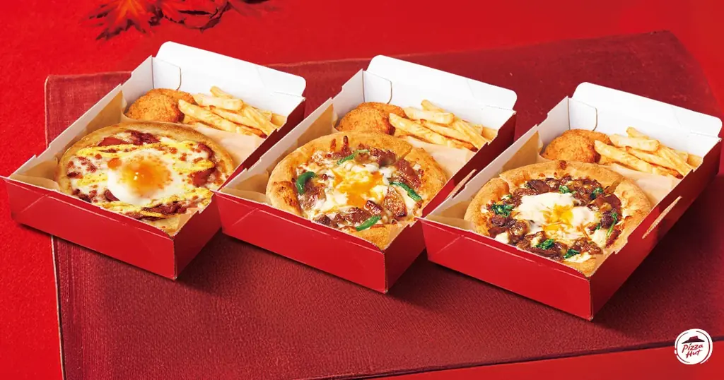 【すき焼き×ピザの衝撃コラボ】贅沢に国産牛を使用した「すき焼き月見ピザ」がピザハットから新発売!5,000円分ギフトが当たるキャンペーンも同時開催! 画像 6