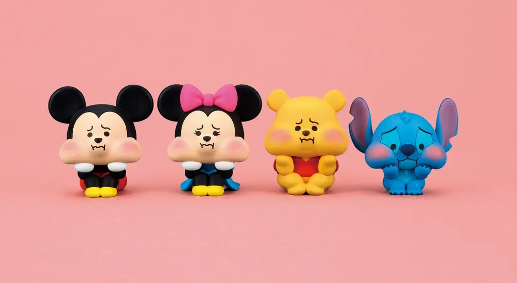 9月15日発売 ディズニー“すねてマス”ガチャ全4種