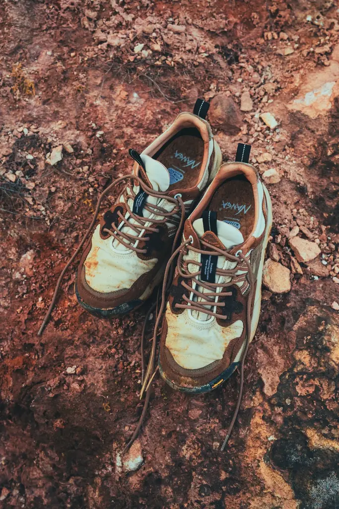 NANGA（ナンガ）Flower MOUNTAINとのコラボレーションシューズ第二弾が登場！ 画像 3