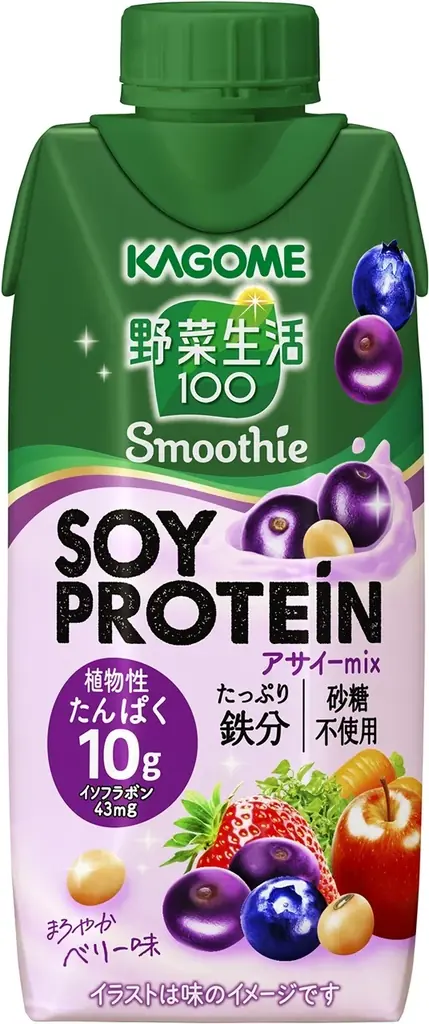 9月16日発売｜野菜生活100のSOYプロテインスムージー
