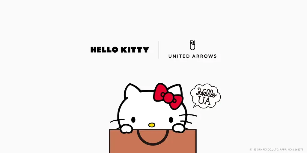 ハローキティ×ユナイテッドアローズ、10/4発売の4アイテム