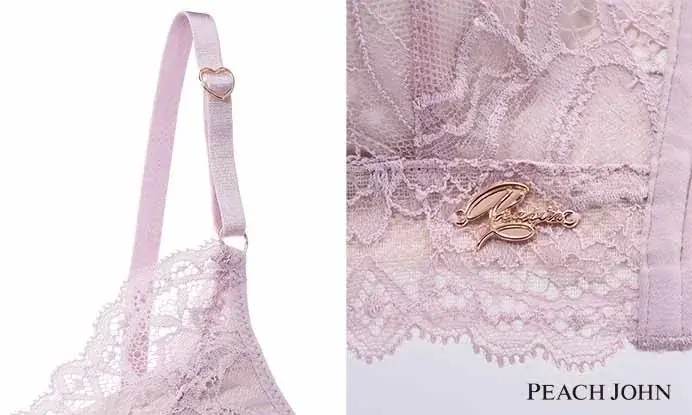 【数量限定】　吉田朱里×PEACH JOHNコラボ！フロントホックタイプでランジェリーライクな見た目の新作「わがままフロントホックナイトブラセット」9月17日（水）発売決定！ 画像 7