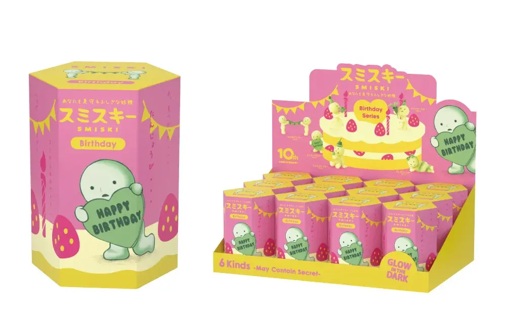 スミからあなたの誕生日をお祝い…？今年で10周年を迎えた「スミスキー」より、『SMISKI Birthday Series(スミスキー バースデーシリーズ)』が9月19日(金)に発売。 画像 6