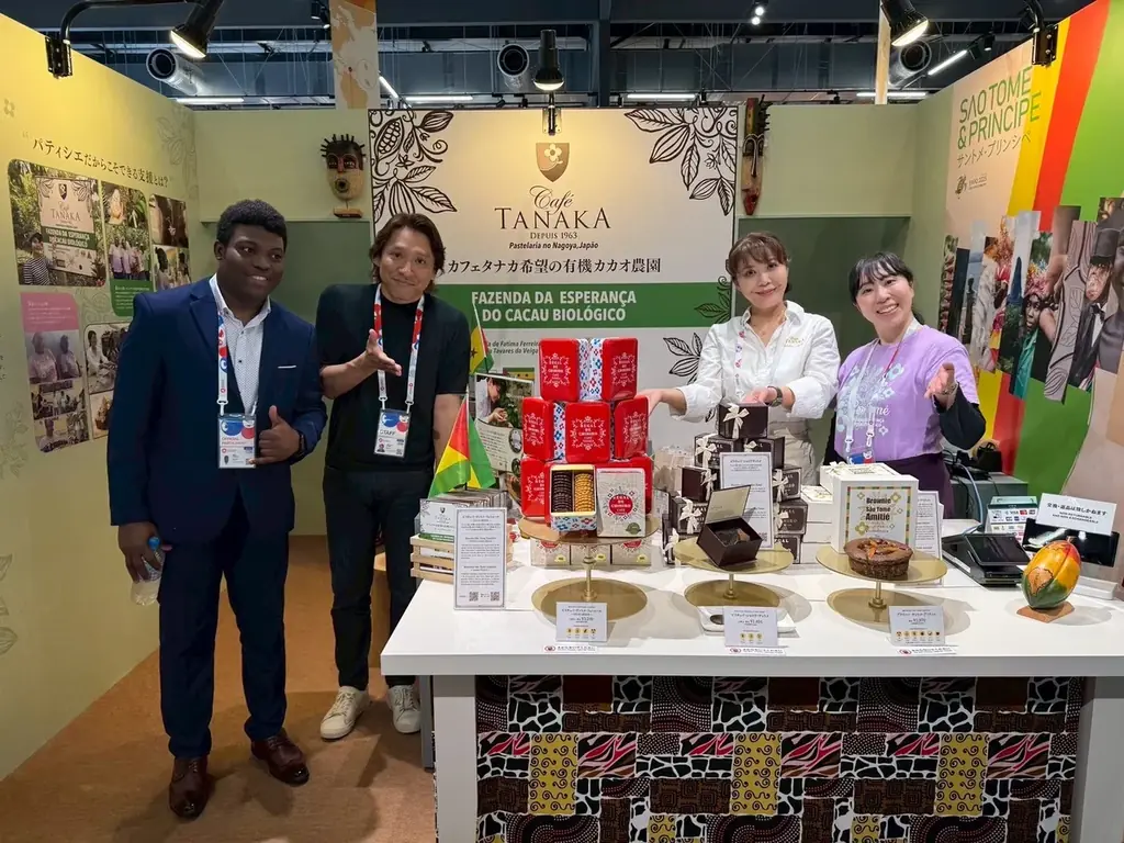 ＜カフェタナカ ＞ 西アフリカ サントメ島産カカオの魅力＆現地生産者との交流イベントを、阪急うめだ本店『ツリーテラス』で開催！ 画像 4