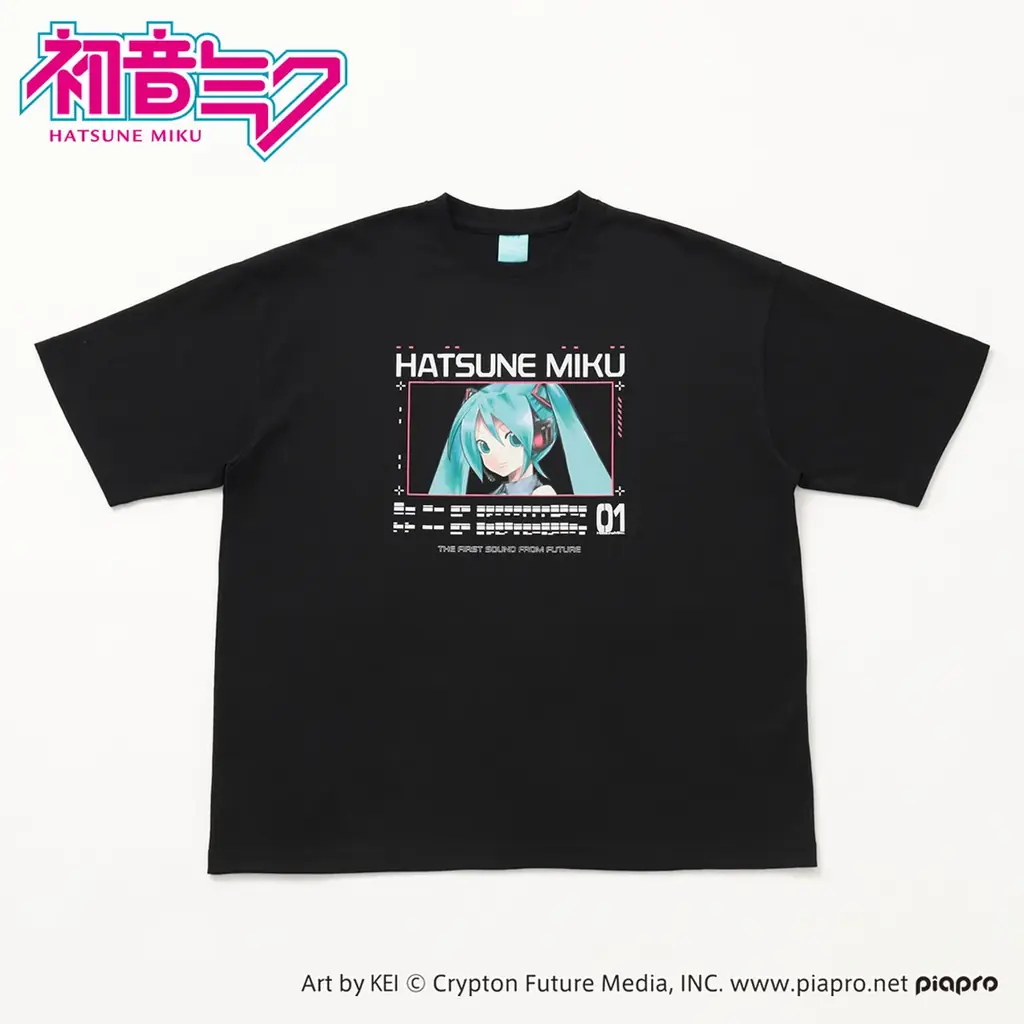 【イオン限定】ダブルフォーカスから「初音ミク」“プリントＴシャツ”と“ジップパーカ”を９月１２日（金）新発売 画像 10