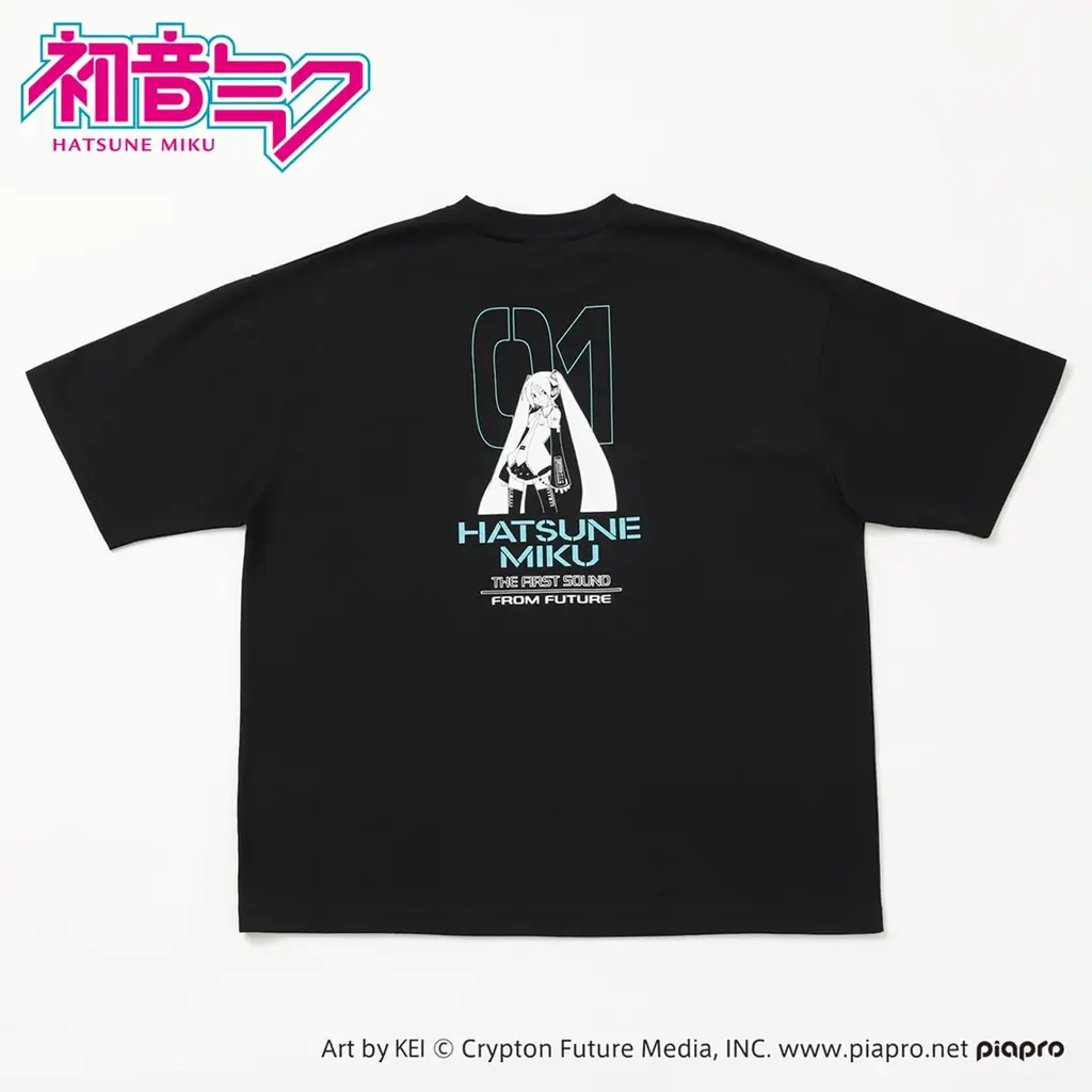【イオン限定】ダブルフォーカスから「初音ミク」“プリントＴシャツ”と“ジップパーカ”を９月１２日（金）新発売 画像 12