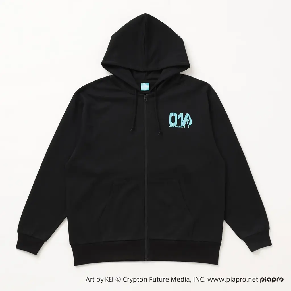 【イオン限定】ダブルフォーカスから「初音ミク」“プリントＴシャツ”と“ジップパーカ”を９月１２日（金）新発売 画像 17