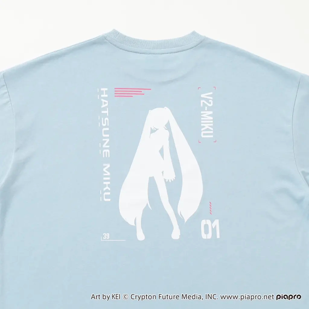 【イオン限定】ダブルフォーカスから「初音ミク」“プリントＴシャツ”と“ジップパーカ”を９月１２日（金）新発売 画像 8