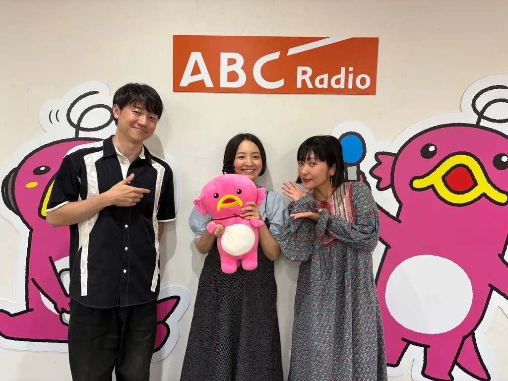 ABC×MBSポッドキャスト共演　藤林アナが『よな水』出演
