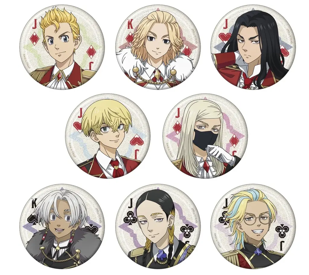 TVアニメ『東京リベンジャーズ』のタケミチやマイキーたちが、騎士風の衣装を着た描き下ろしイラストの新商品を、アニメイトで9月13日発売！　さらに、同日より特典がもらえるフェアも開催!! 画像 3