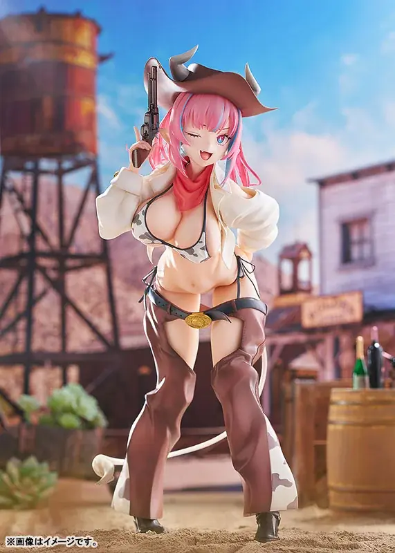 高潔カナンが1/6立体化、9月発売予定のカウガールフィギュア