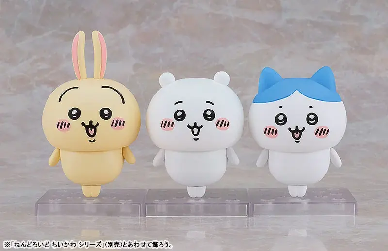 楽しくて、切なくて、ちょっとハードな日々の物語『ちいかわ』から、「ちいかわ」「ハチワレ」「うさぎ」がねんどろいどで再登場。 画像 2
