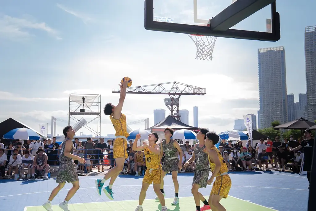 豊洲で熱戦！3×3 MARVELOUS∞東京予選の優勝校決定