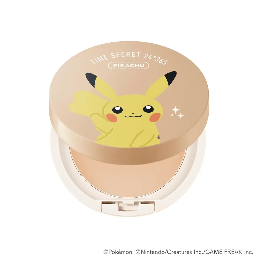 タイムシークレット初！ポケモンがデザインされたフェイスパウダーと化粧下地が数量限定で登場！ 画像 2