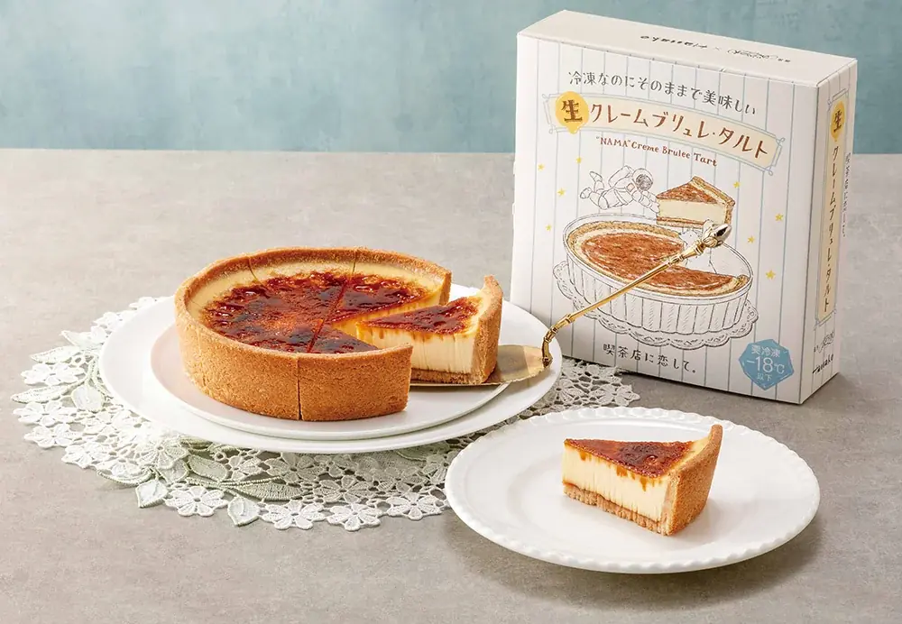 【阪急うめだ本店】東京駅で大人気の喫茶スイーツブランド「喫茶店に恋して。」が期間限定OPEN！大阪初登場の『生 クレームブリュレ・タルト』も 画像 5