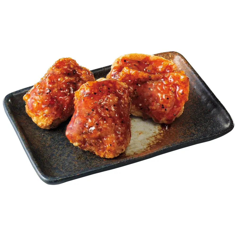 鶏も豚も一皿で！食べ応えとさっぱり感を両立した「黒胡椒からあげとねぎ塩焼き定食」からやまに新登場 画像 7