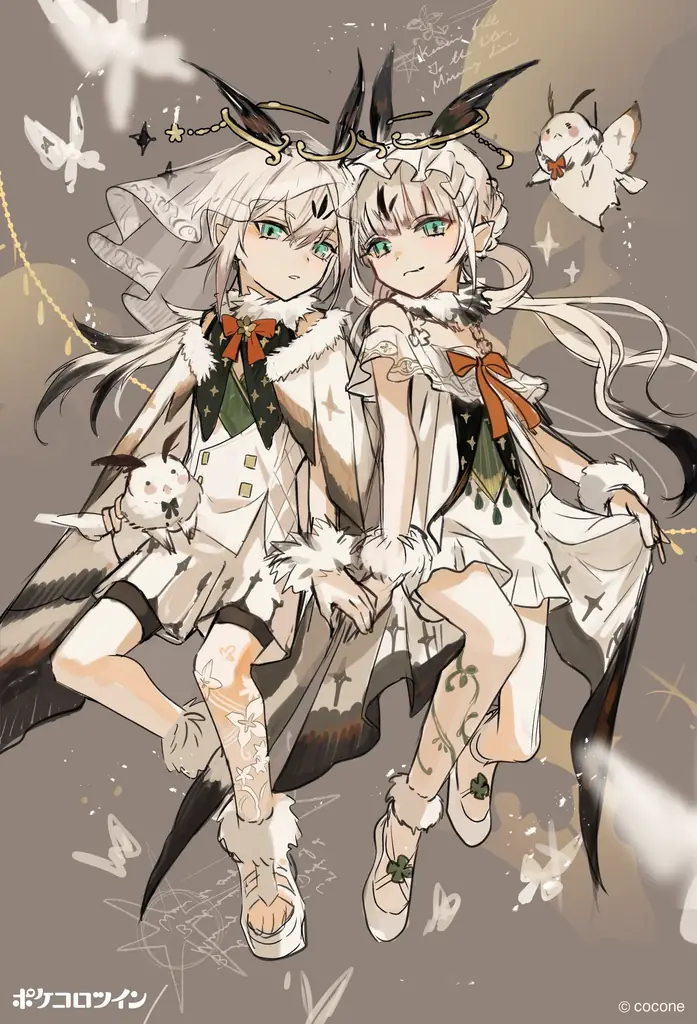 動物モチーフの幻想的なイラストで人気のイラストレーター尾崎ドミノさん描き下ろしイラストをアバターアイテム化！ 画像 7