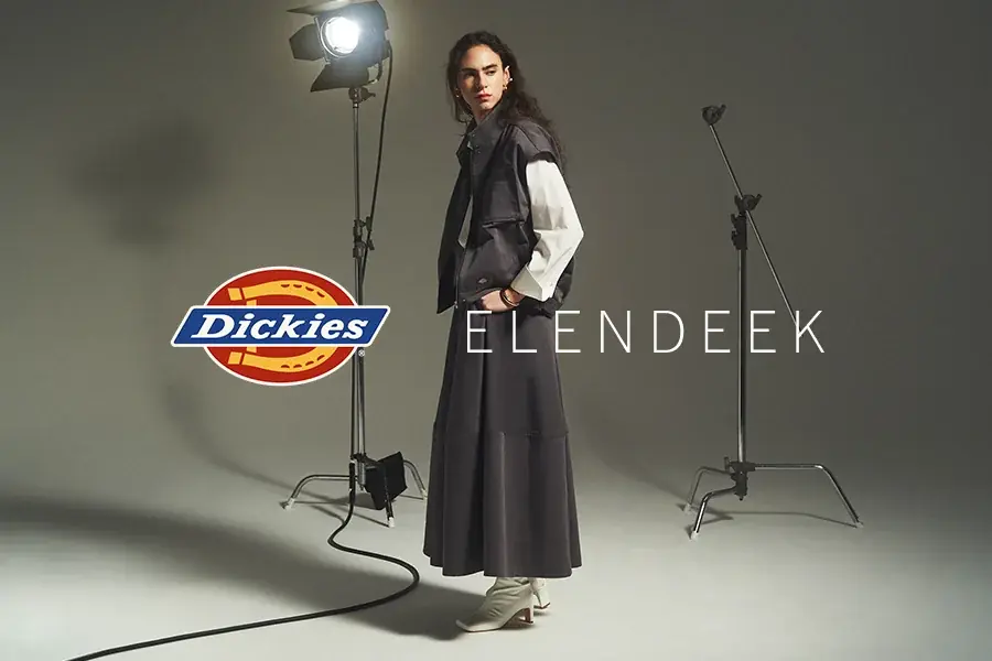ELENDEEK×ディッキーズ別注、上品×タフな秋セットアップ