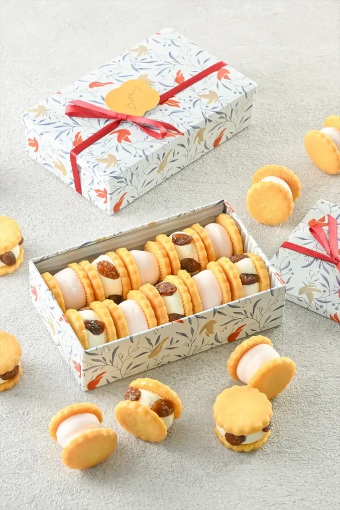 【Buttery】秋限定！アップルシナモン＆ラムレーズンが贅沢に香る「バターサンド」9月12日より新発売 画像 2