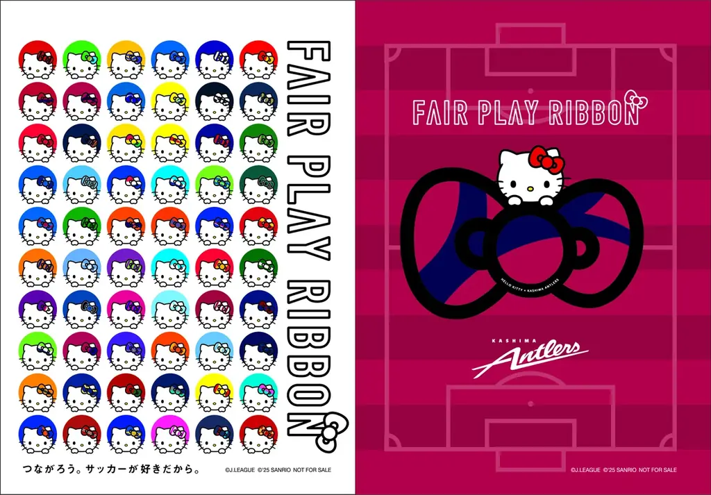 Ｊリーグ×サンリオ「フェアプレーリボンプロジェクト」を実施（9/23） 画像 2