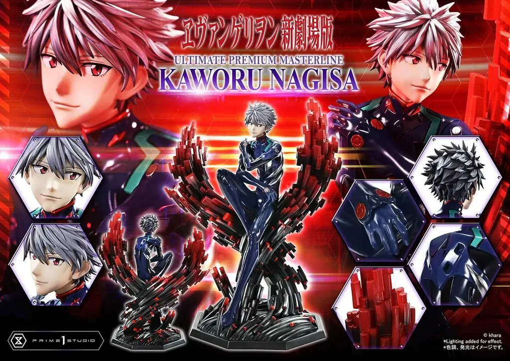 『ヱヴァンゲリヲン新劇場版』より、「渚カヲル」の1/4スケールスタチューが登場 画像 13