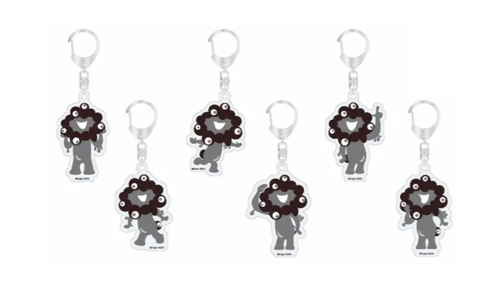 【2025大阪・関西万博】黒ミャクミャクの新商品「アクキー、ピンバッジ、ボールペン、ぷにぷにシール、メモ帳、付箋、立体ラバーマスコット」が新登場 画像 2