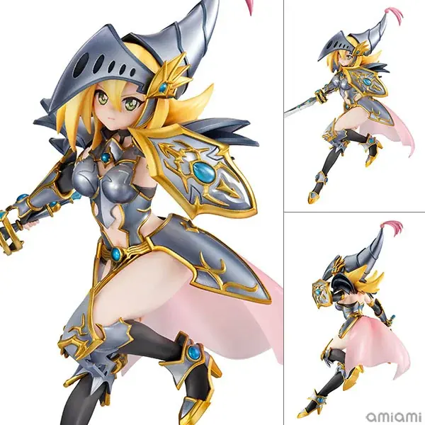 『遊☆戯☆王デュエルモンスターズ』より、「竜騎士ブラック・マジシャン・ガール」がフィギュアで登場。あみあみ含む一部流通限定でご案内中。 画像 2