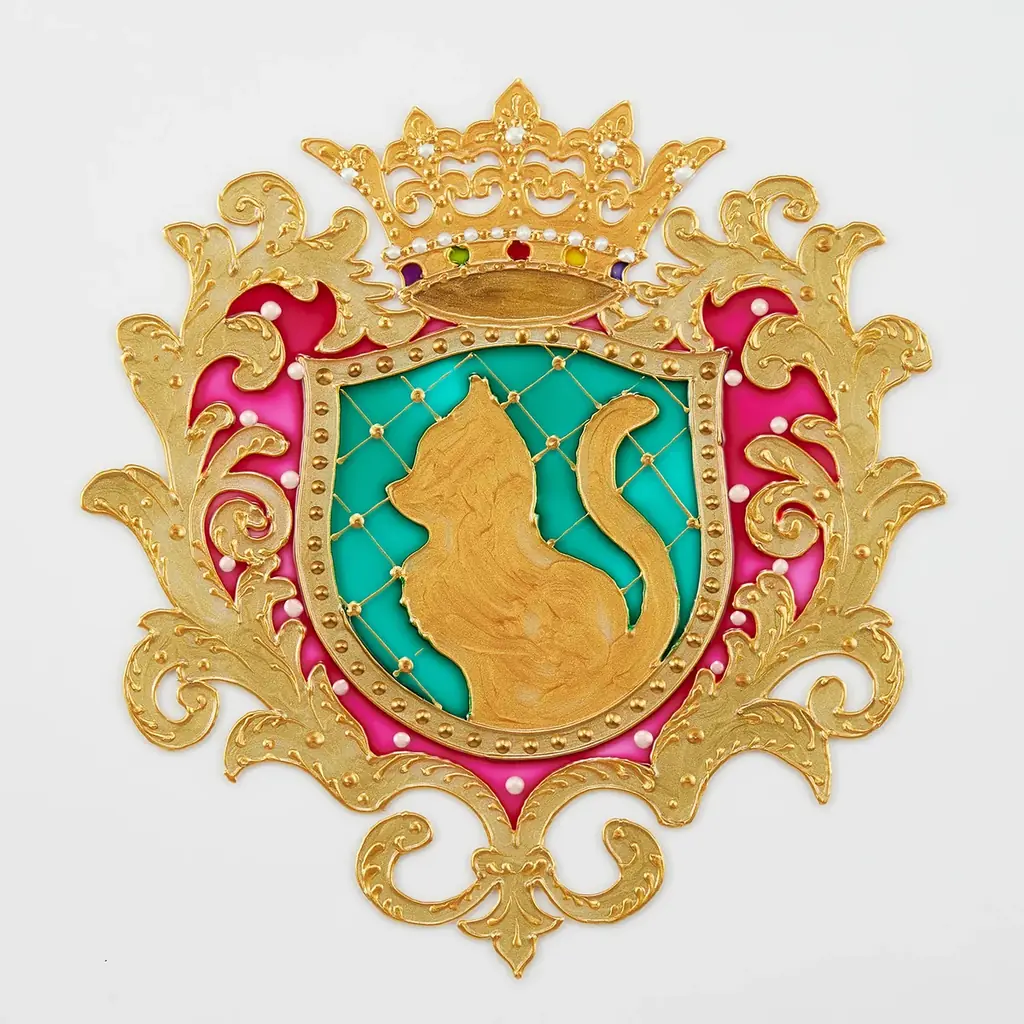 今回のジョーカーはネコの魔女！8枚のガラス絵をデザインした『ネコのトランプ缶2』新発売。キラキラ輝く『1.3cmのミニチュア王冠マグネット付き』。伊勢丹新宿店にて先行販売 画像 5