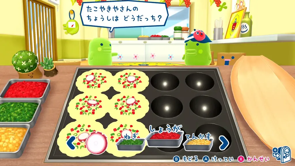 シリーズ最新作「たまごっちのプチプチおみせっち おまちど～さま！」Nintendo Switch™、Nintendo Switch™ 2 Edition無料アップデート「たこやきやさん」配信！ 画像 3