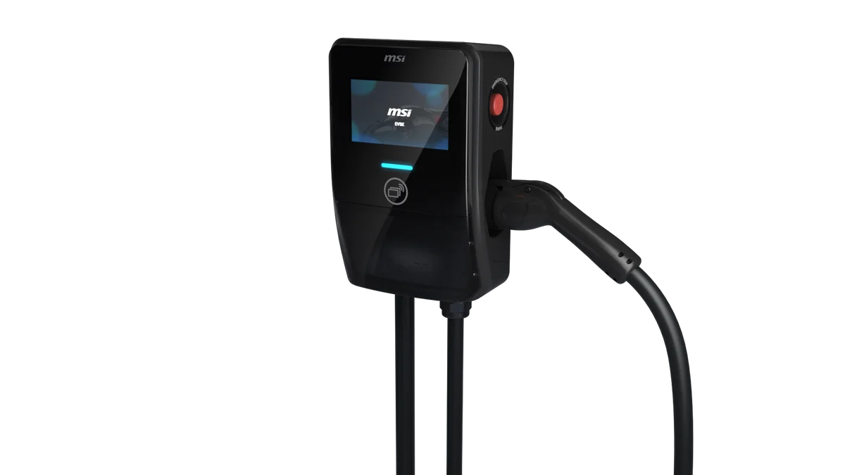 MSI、世界最大級の新エネルギー総合展に出展　スマートエネルギーWEEK【秋】2025・スマートグリッドEXPO　7インチモニター搭載EV充電器「EV Premium」を展示！ 画像 2