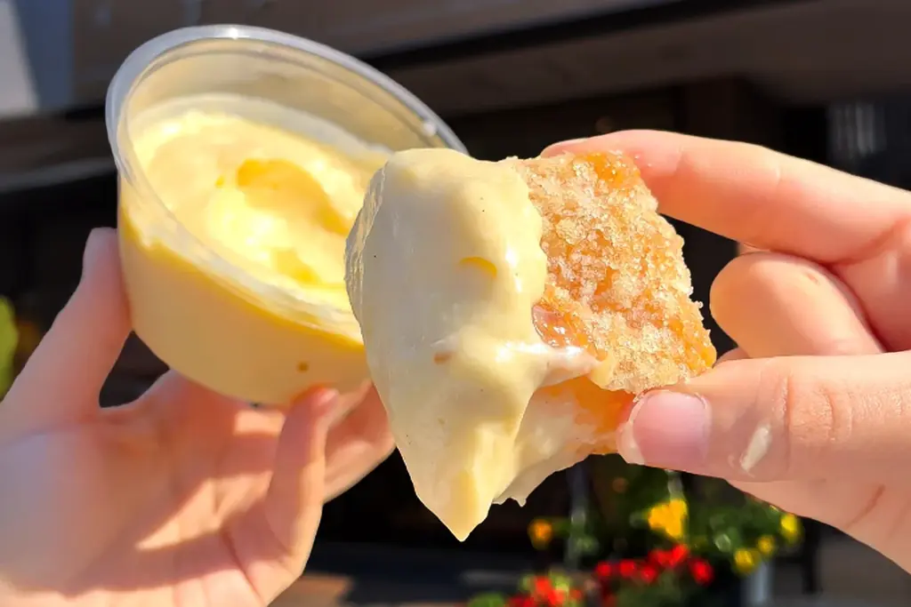 【9/13限定】童心をくすぐる今風「ディップパイ」 “敵なし最強コンビ” のザクザクパイ×伝説のカスタード！ 画像 11