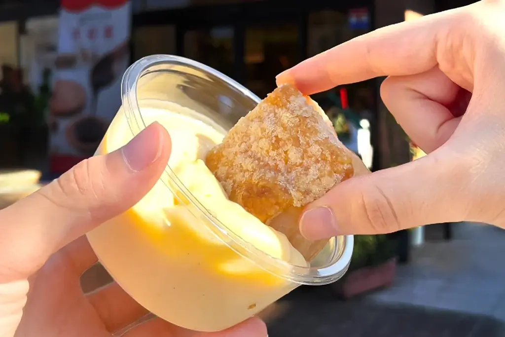 【9/13限定】童心をくすぐる今風「ディップパイ」 “敵なし最強コンビ” のザクザクパイ×伝説のカスタード！ 画像 7