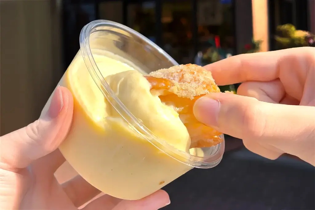 【9/13限定】童心をくすぐる今風「ディップパイ」 “敵なし最強コンビ” のザクザクパイ×伝説のカスタード！ 画像 8